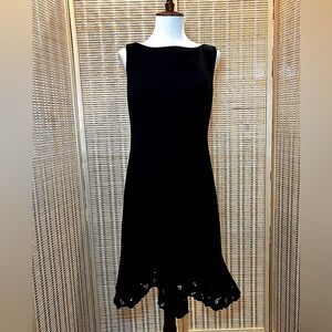 RSVP by Talbots navy sheath dress size 2